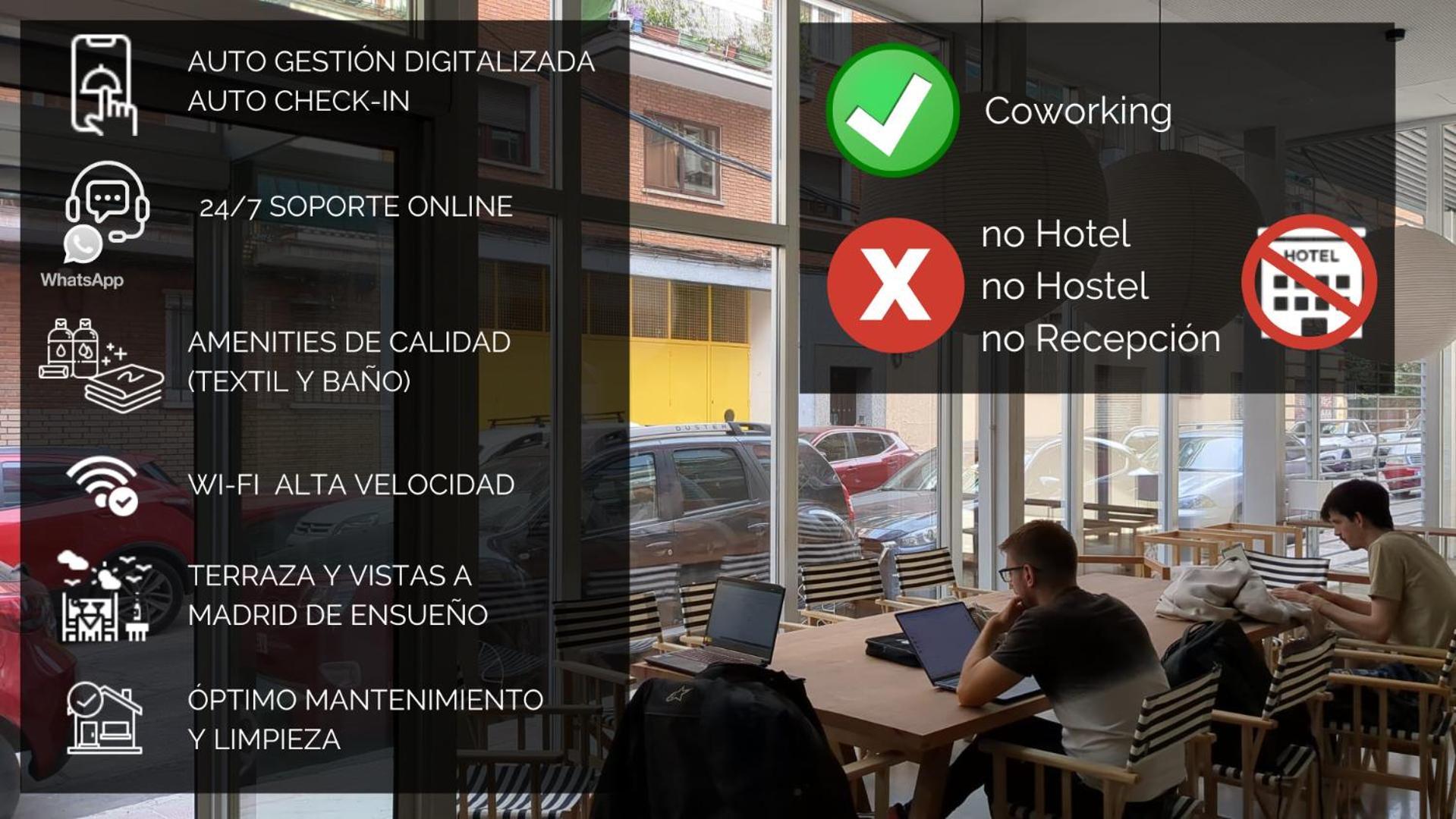 Madrid Live Coworking - Self Service - Buitenkant foto